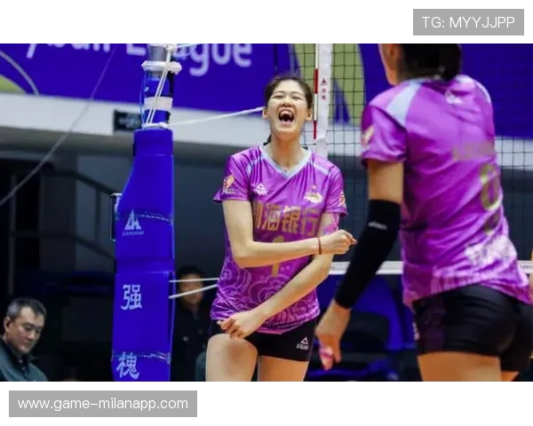天津女排王倩连续扣杀，助球队获胜
